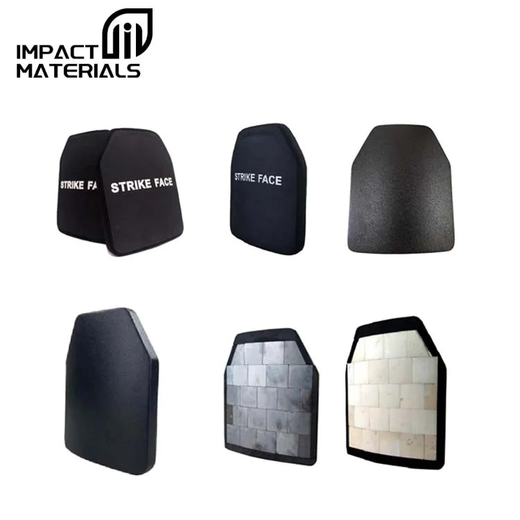 Aluminium Oxide Uhmwpe Panel Insert Protective Front Back Hard Lightweight Ceramic Vest Armor Plate Carrier Uhmwpe Armor Plate - Image 3