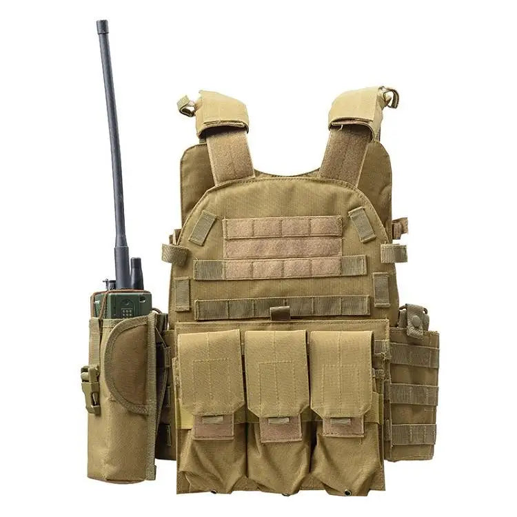 Tactisch Multifunctional Tactical Gear Equipment Supplies Black Security Tactical Ballistic Vest - Image 3
