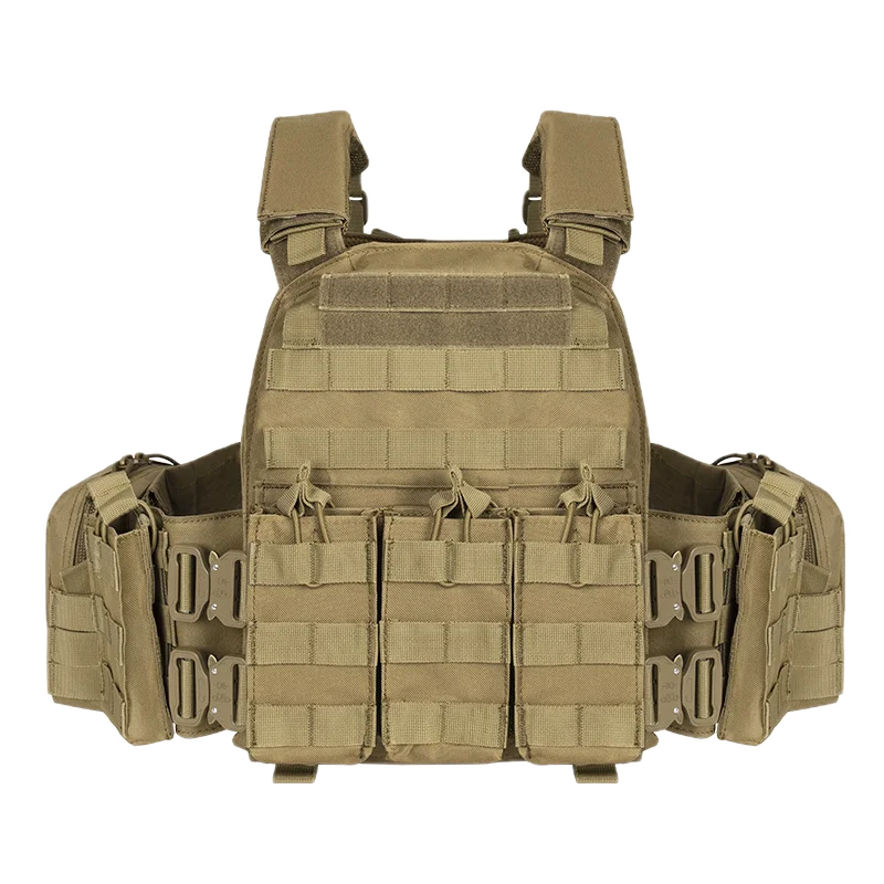 Custom 6094 Plate Carrier Tactical Vest Duty Vest Quick Release Plate Carrier Light Weight Multiple Camo 6094 Plate Carrier - Image 4