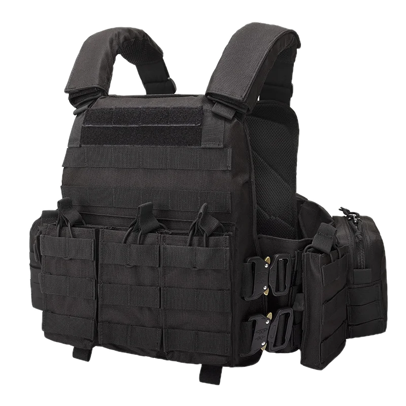 Custom 6094 Plate Carrier Tactical Vest Duty Vest Quick Release Plate Carrier Light Weight Multiple Camo 6094 Plate Carrier - Image 5