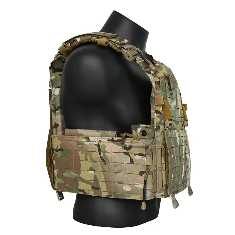 1000D Nylon Tactical Plate Carrier Vest Lightweight Outdoor Chalecos Tactico Paintball Vest With Molle System - Image 2