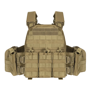 Tactical Vest Duty Equipment Quick Release Plate Carrier Light Weight Custom Camo 6094 Plate Carrier
