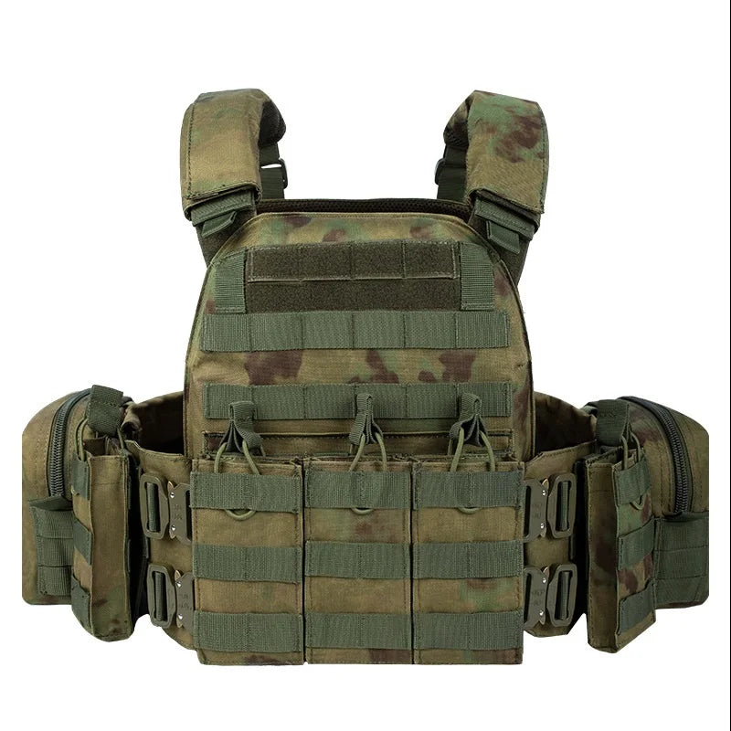 Tactical Vest Duty Equipment Quick Release Plate Carrier Light Weight Custom Camo 6094 Plate Carrier - Image 4