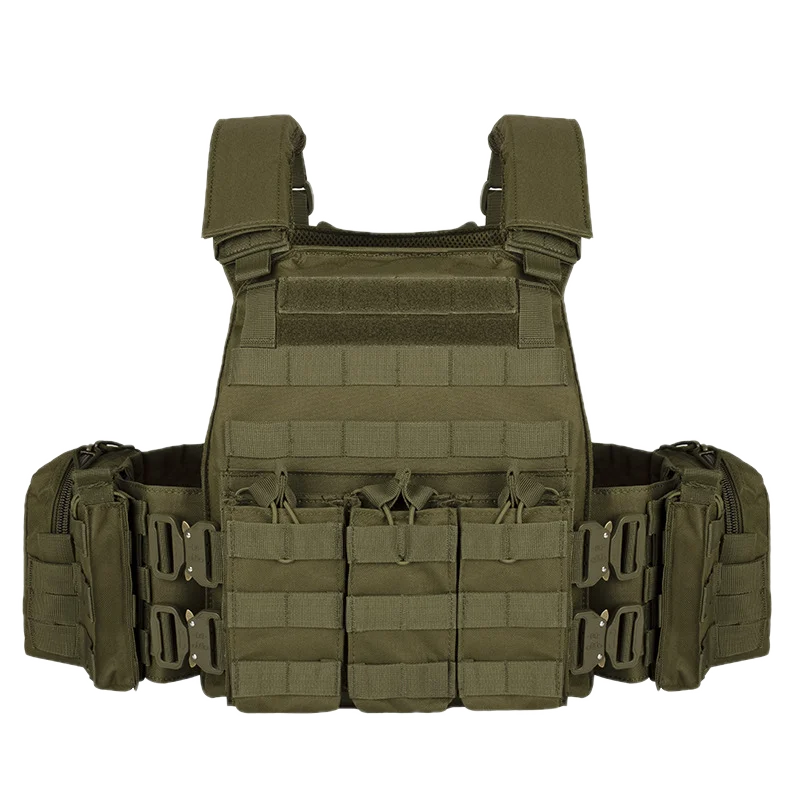 Tactical Vest Duty Equipment Quick Release Plate Carrier Light Weight Custom Camo 6094 Plate Carrier - Image 5