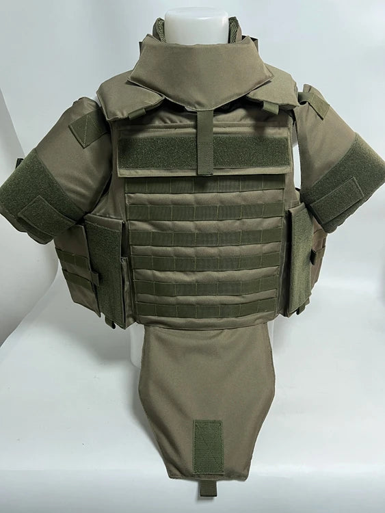 Outdoor Full Molle System Camo Armored Vest Quick Release 1000d Camouflage Full Protective Tactical Vest With Plate - Image 2