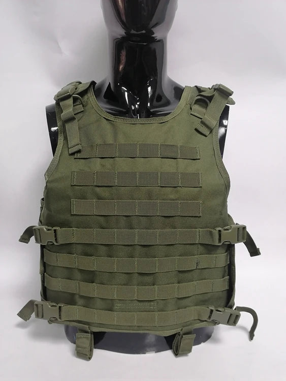 Outdoor Full Molle System Camo Armored Vest Quick Release 1000d Camouflage Full Protective Tactical Vest With Plate - Image 5