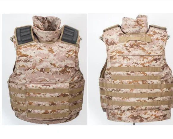 Outdoor Full Molle System Camo Armored Vest Quick Release 1000d Camouflage Full Protective Tactical Vest With Plate - Image 6