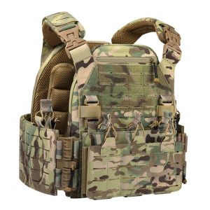 2025 Quick Release Series Doublesafe Tactical Gear Nylon Ballistic Plate Carrier Tactical Molle Vest Armor Vest