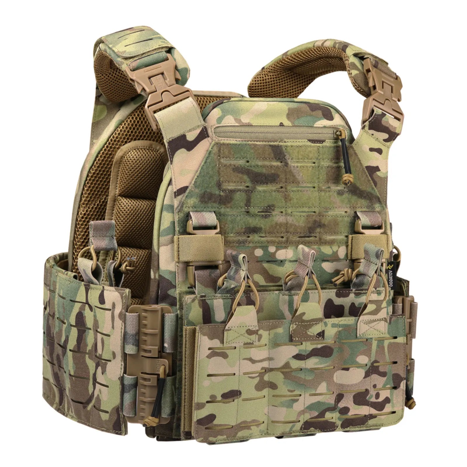 2025 Quick Release Series Doublesafe Tactical Gear Nylon Ballistic Plate Carrier Tactical Molle Vest Armor Vest