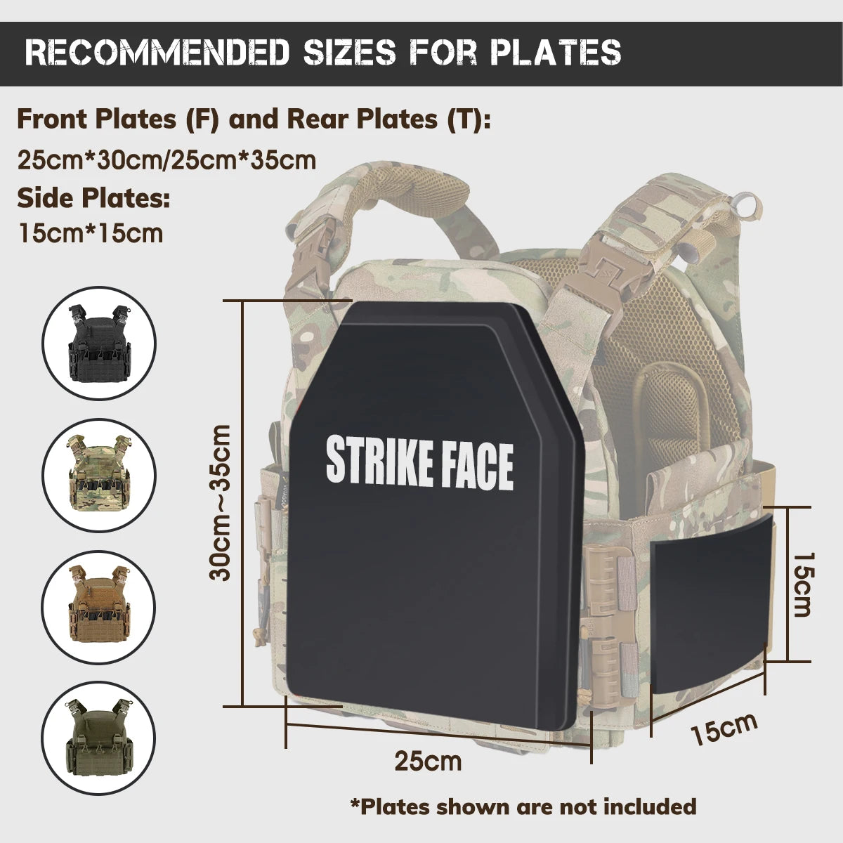 2025 Quick Release Series Doublesafe Tactical Gear Nylon Ballistic Plate Carrier Tactical Molle Vest Armor Vest - Image 2