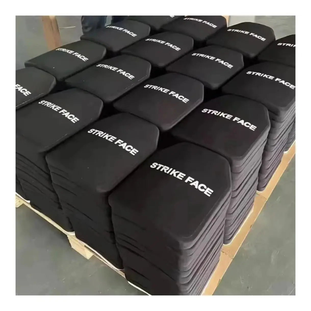 Tactical Defense Equipment Ceramic Personal Lightweight Sic Strike Face Plate Protection Hard Aluminum Oxide Panel - Image 2