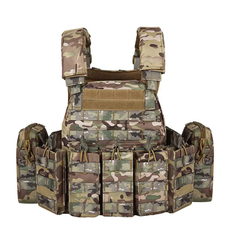 Wholesale Full Coverage Security Vest Camouflage Tactical Safety Vest With Logo - Image 6